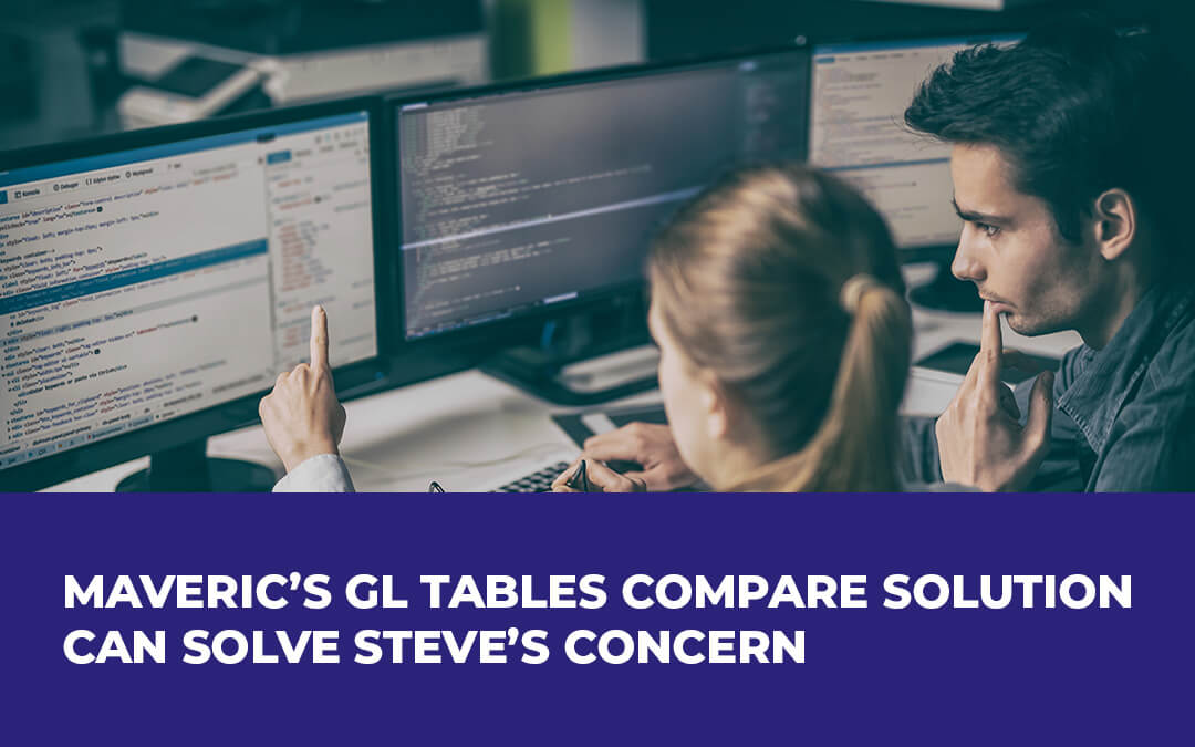 GL Tables compare solution - Maveric Systems