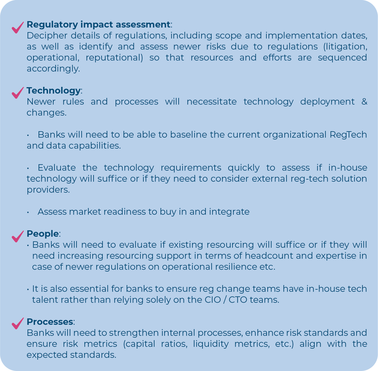 Regulatory Impact assessment 