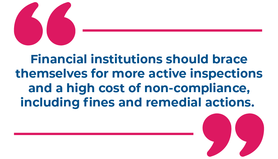 Quote Financial Institution should brace themselves.